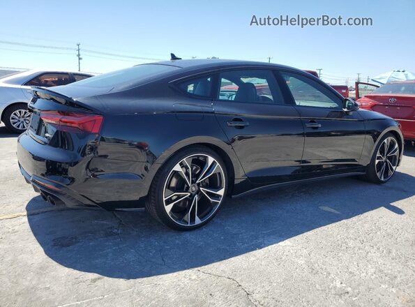 WAUC4CF53RA026117 2024 AUDI S5 Black Задня права чверть