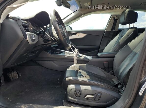 WAUDNAF41JN000769 2018 AUDI OTHER Gray Widok wnętrza z przodu