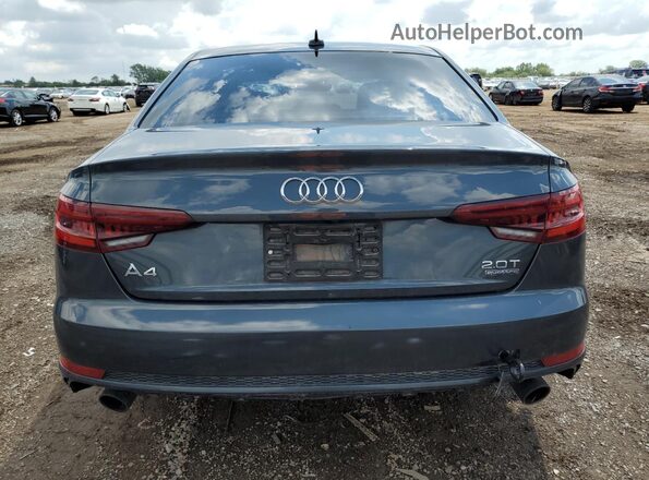 WAUDNAF41JN000769 2018 AUDI OTHER Gray Widok z tyłu