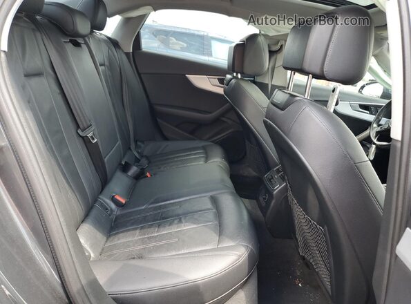 WAUDNAF41JN000769 2018 AUDI OTHER Gray Widok tylnych siedzeń