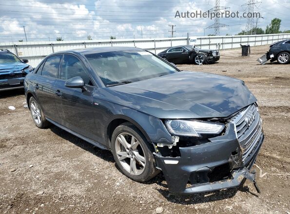 WAUDNAF41JN000769 2018 AUDI OTHER Gray Przód prawy