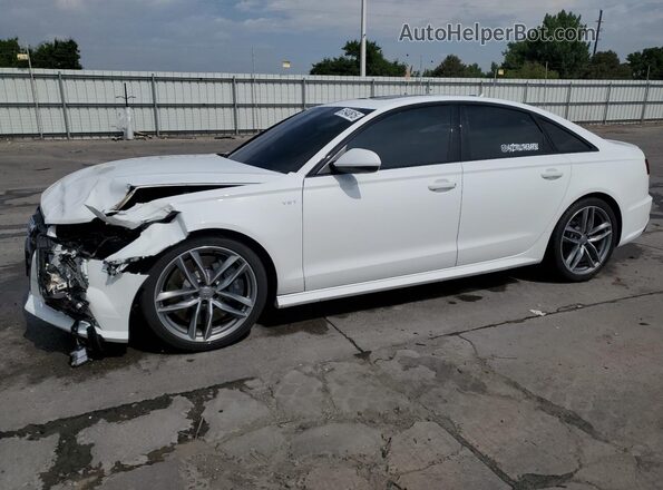 WAUFFAFC5JN083216 2018 AUDI S6 White Przód lewy