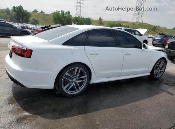 WAUFFAFC5JN083216 2018 AUDI S6 White Tył prawy