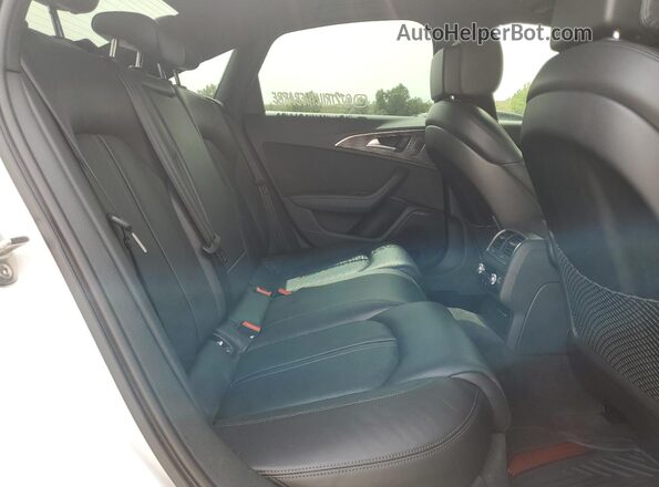 WAUFFAFC5JN083216 2018 AUDI S6 White Widok tylnych siedzeń