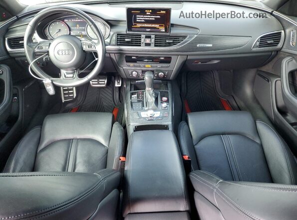 WAUFFAFC5JN083216 2018 AUDI S6 White Widok deski rozdzielczej