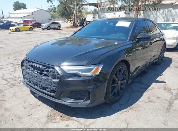 WAUK3BF23RN044530 2024 AUDI OTHER Black Առջևի ձախ երեք քառորդ տեսարան