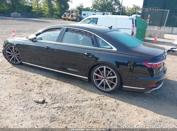 WAULSAF85PN001164 2023 AUDI S8 Black Trasero izquierdo