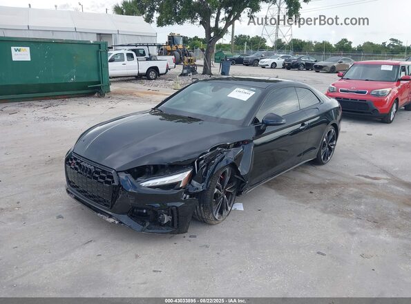 WAUP4AF5XRA118590 2024 AUDI S5 Черный Передняя левая четверть