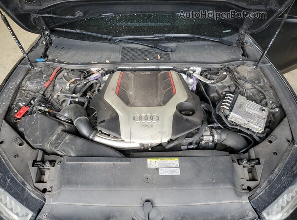 WAUPFAF23LN017116 2020 AUDI S7 Black Widok wnętrza z tyłu
