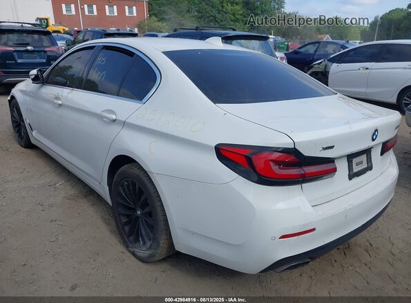 WBA13BJ03MCF62890 2021 BMW 5 SERIES Белый Задняя левая четверть