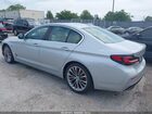 2021 Bmw 530i Xdrive Silver vin: WBA13BJ09MCF80987