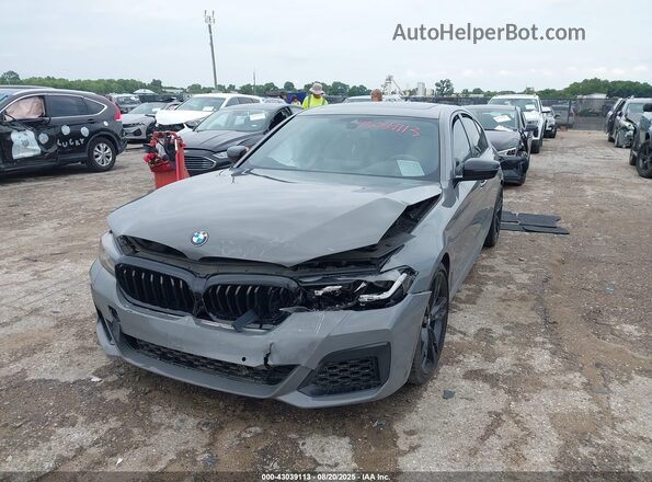 WBA13BK02NCH64894 2022 BMW M5 Серый Передняя левая четверть