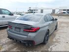 2022 Bmw M550 I Xdrive Серый vin: WBA13BK02NCH64894