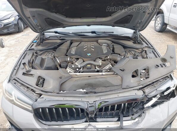 WBA13BK02NCH64894 2022 BMW M5 Серый Вид сзади