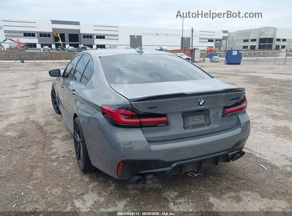 WBA13BK02NCH64894 2022 BMW M5 Серый Задняя левая четверть