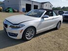 2016 Bmw 228 I Sulev White vin: WBA1K9C55GV322265