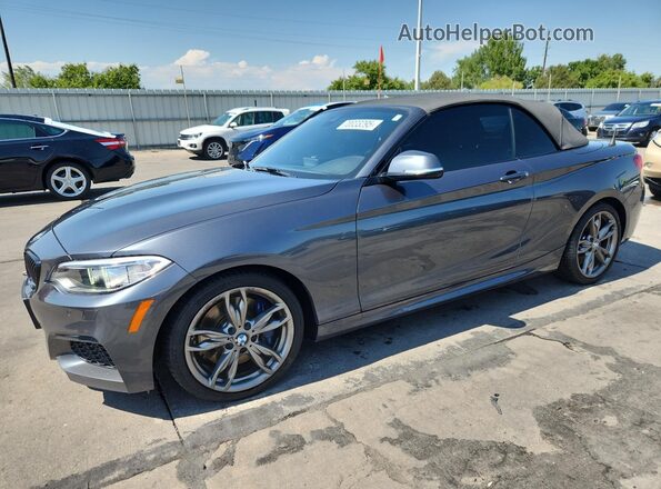 WBA1M5C52GV769459 2016 BMW M2 Charcoal Przód lewy