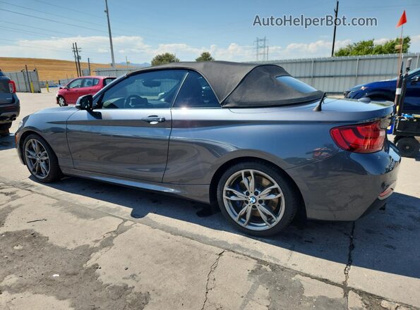 WBA1M5C52GV769459 2016 BMW M2 Charcoal Tył lewy