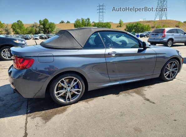 WBA1M5C52GV769459 2016 BMW M2 Charcoal Tył prawy