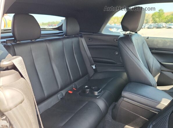 WBA1M5C52GV769459 2016 BMW M2 Charcoal Widok tylnych siedzeń