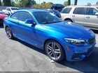 2018 Bmw 230i   Blue vin: WBA2J1C57JVD09438