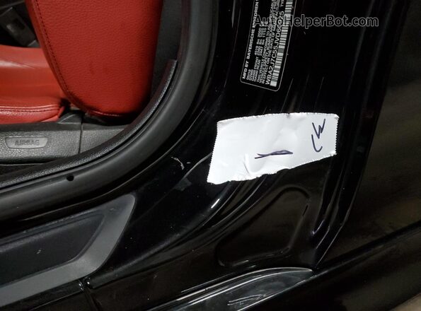 WBA2J7C55JVD60925 2018 BMW M2 Black Widok naklejki z numerem VIN