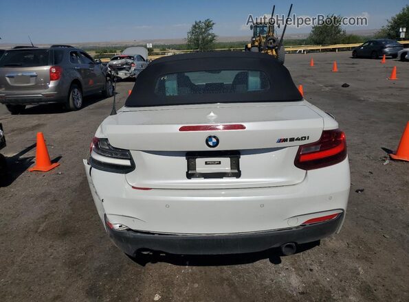 WBA2L1C3XHV666645 2017 BMW M2 White Rear view