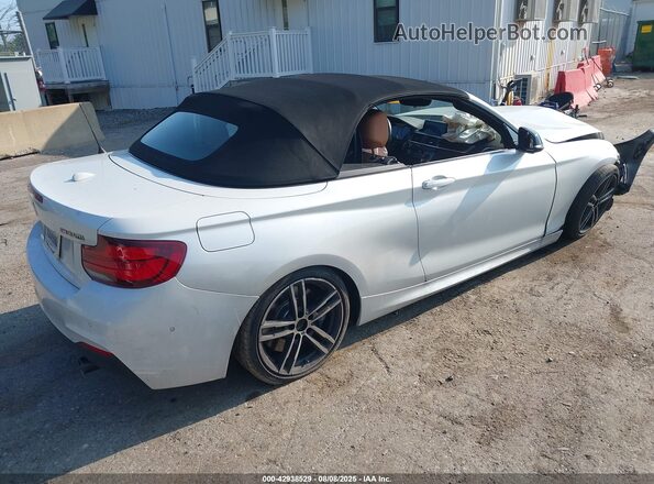 WBA2N3C06L7E06383 2020 BMW M2 Белый Задняя правая четверть
