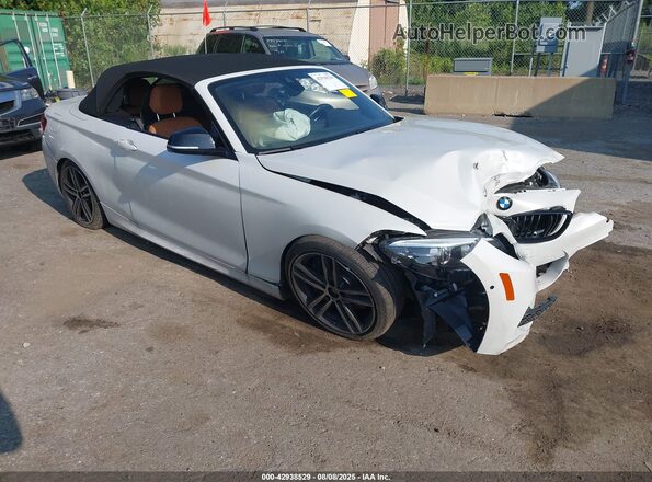 WBA2N3C06L7E06383 2020 BMW M2 Белый Передняя правая четверть