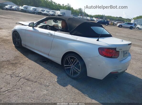 WBA2N3C06L7E06383 2020 BMW M2 Белый Задняя левая четверть