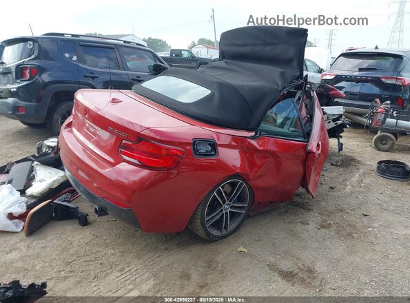 WBA2N3C55JVC29510 2018 BMW M2 Red Trasero derecho