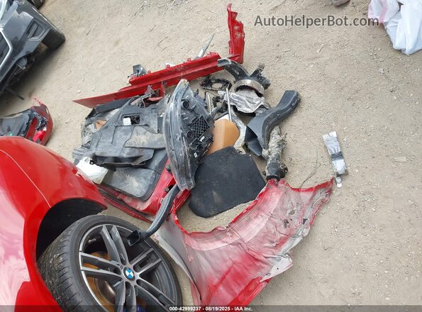 WBA2N3C55JVC29510 2018 BMW M2 Red Vista del salpicadero