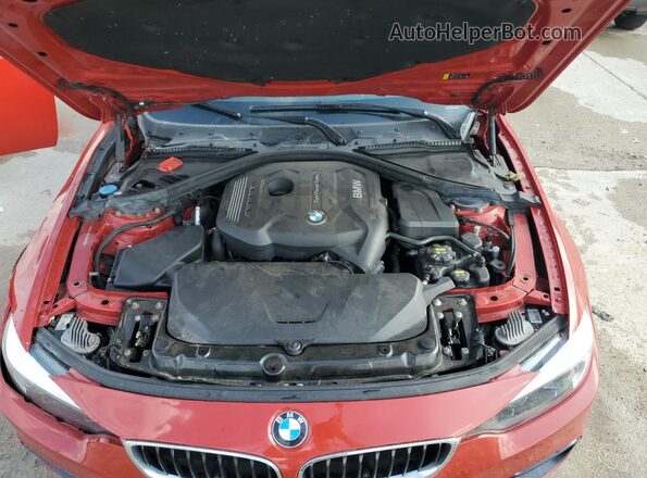 WBA4J3C50JBB97409 2018 BMW OTHER Red Rear interior view