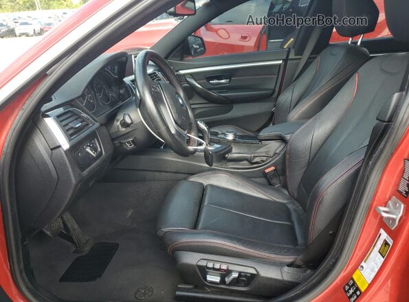 WBA4J3C50JBB97409 2018 BMW OTHER Red Front interior view