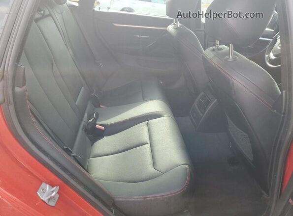 WBA4J3C50JBB97409 2018 BMW OTHER Red Rear seats view