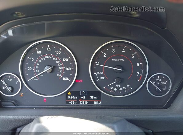 WBA4Z1C5XJEE43927 2018 BMW OTHER Dark Blue Հետևի նստատեղերի տեսք