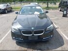 2016 Bmw 528i Xdrive Черный vin: WBA5A7C58GG149919