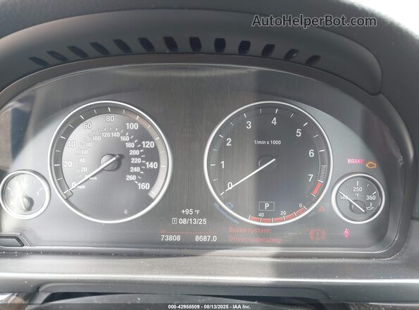 WBA5A7C58GG149919 2016 BMW 5 SERIES Черный Вид задних сидений