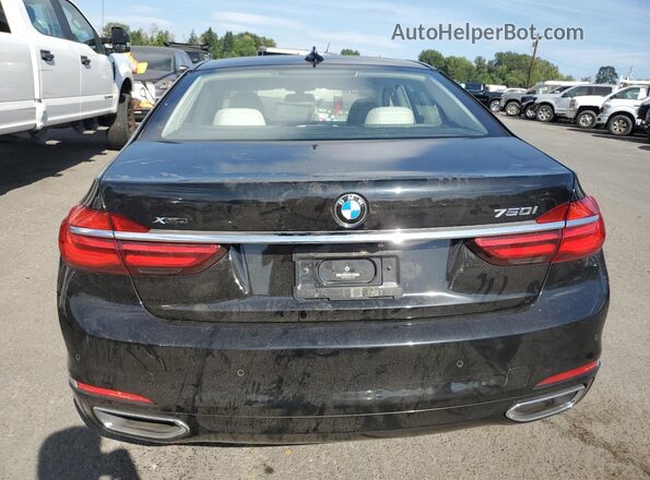 WBA7F2C55JG424568 2018 BMW OTHER Black Вид ззаду