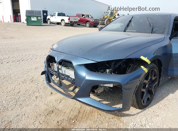 WBA83DA06SCT85384 2025 BMW M4 Blue Vista frontal
