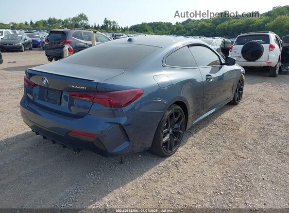 WBA83DA06SCT85384 2025 BMW M4 Blue Trasero derecho