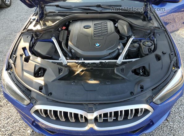 WBAGV2C08PCM85470 2023 BMW OTHER Blue Вид задньої частини салону