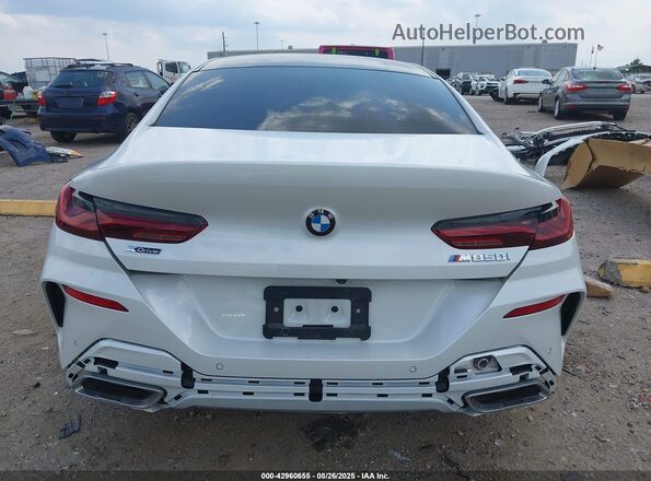 WBAGV8C00SCT29211 2025 BMW M8 White 