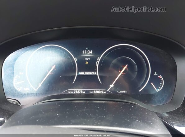 WBAJB9C5XKB287927 2019 BMW M5 Черный Вид задних сидений