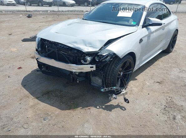 WBS2U7C57K7D17177 2019 BMW M2 Gray Вид спереду