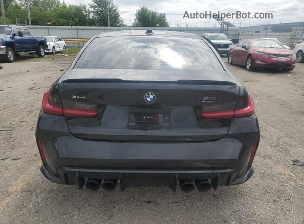 WBS33HJ04SFT86576 2025 BMW M3 Черный Вид сзади