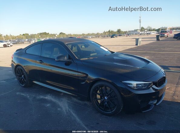 WBS3S7C56KAC09615 2019 BMW M4 Black Передня права чверть
