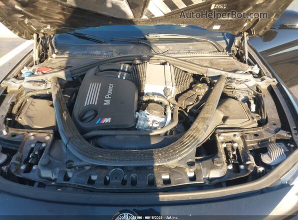 WBS3S7C56KAC09615 2019 BMW M4 Black Вид ззаду