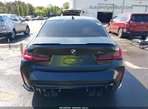 WBS43AY06NFL90022 2022 BMW M3 Black 