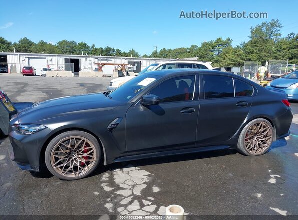 WBS43AY06NFL90022 2022 BMW M3 Black Vista interior de 360 grados